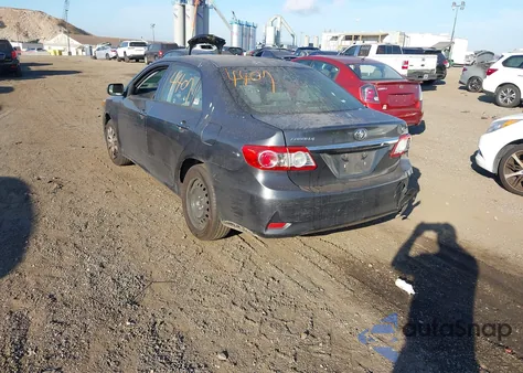 2012 Toyota Corolla Le из США, поврежденный, VIN 2T1BU4EE8CC762639